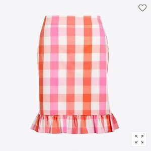 J.Crew ruffle mini skirt